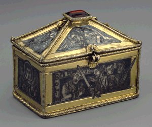 Casket containing relics of St. Thomas à Becket
